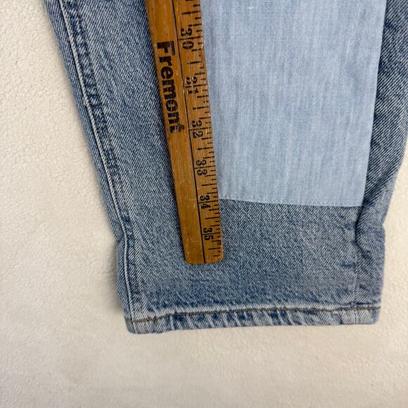 LUCKY BRAND LEGEND SERIES WOMEN'S SIZE 8/29R PATCHWORK BOY MID RELAX STRAIGHT - Picture 5 of 6